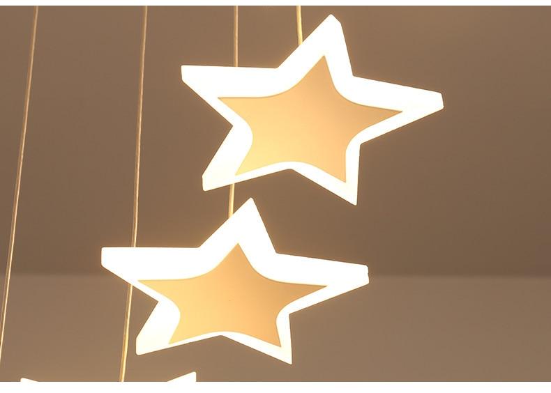 Starlight Hanging Star Chandelier