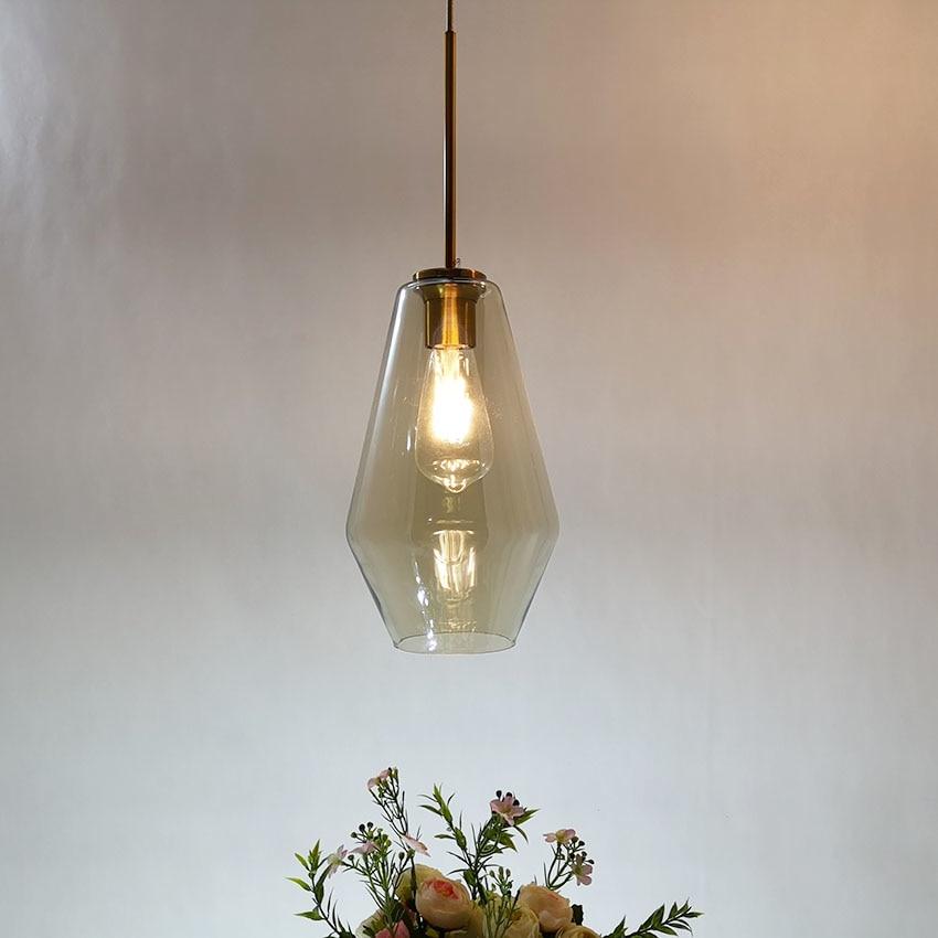 Hanging Glass Pendant Lamp