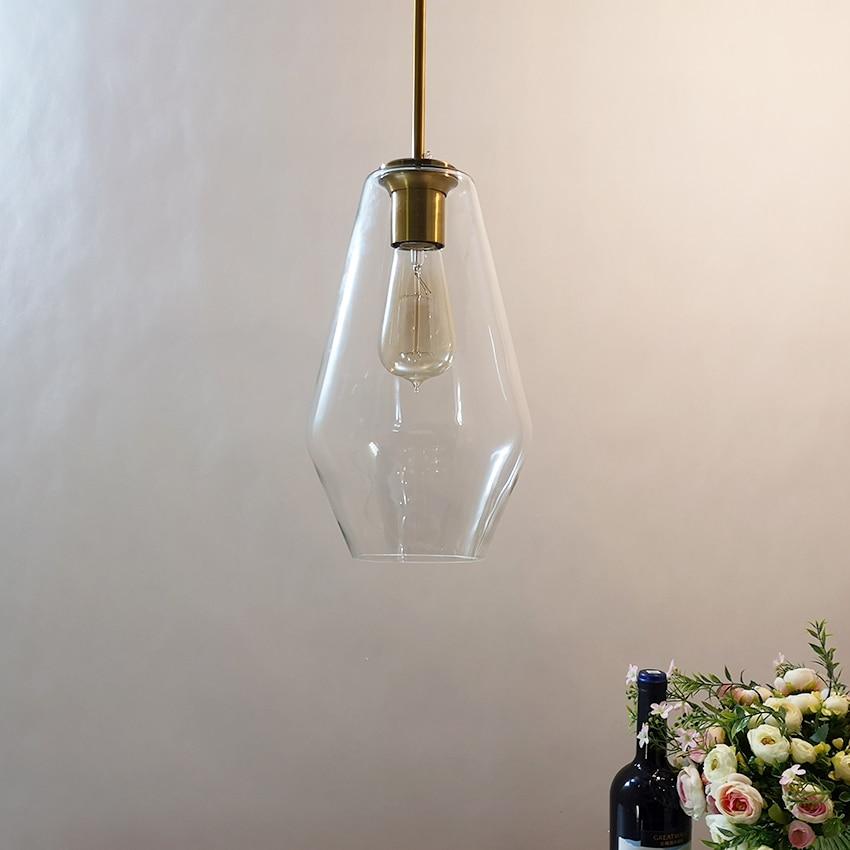 Hanging Glass Pendant Lamp