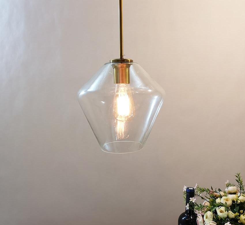 Hanging Glass Pendant Lamp