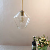 Hanging Glass Pendant Lamp