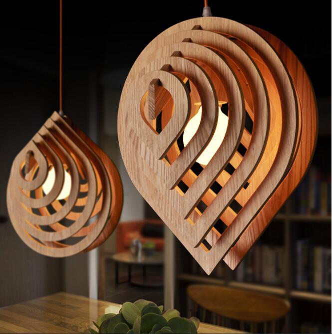 Art Deco Modern Drop Pendant Light