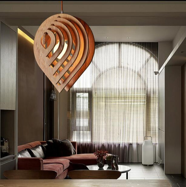 Art Deco Modern Drop Pendant Light