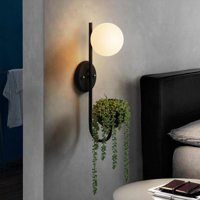 Modern Nordic Planter Lamp