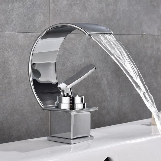 Waterfall Single Handle Faucet