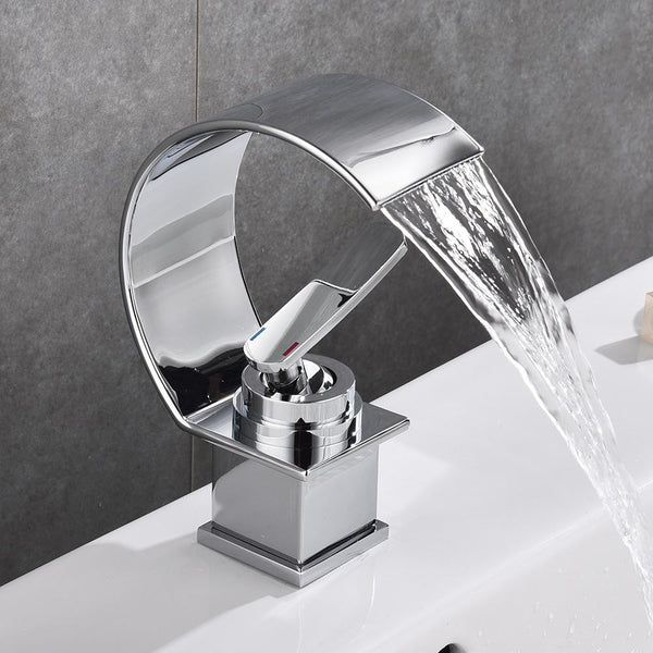Waterfall Single Handle Faucet