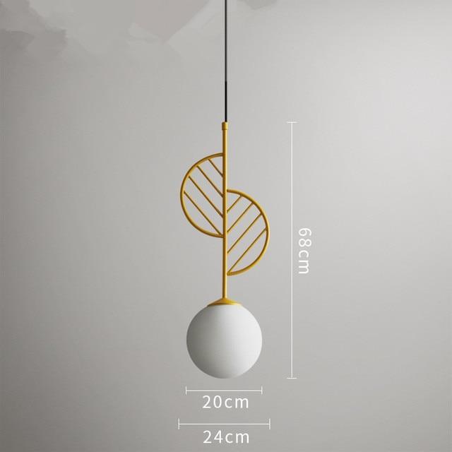 Modern Nordic Pendant Bulb Lamp