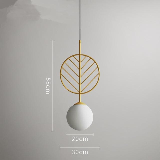 Modern Nordic Pendant Bulb Lamp