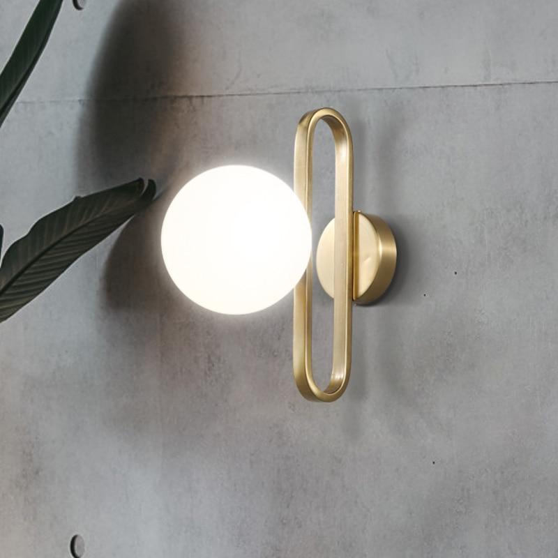 Modern Wall Lamp Nordic Ball Shape