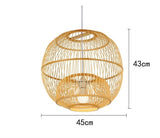 Bamboo Pendant Hanging Light