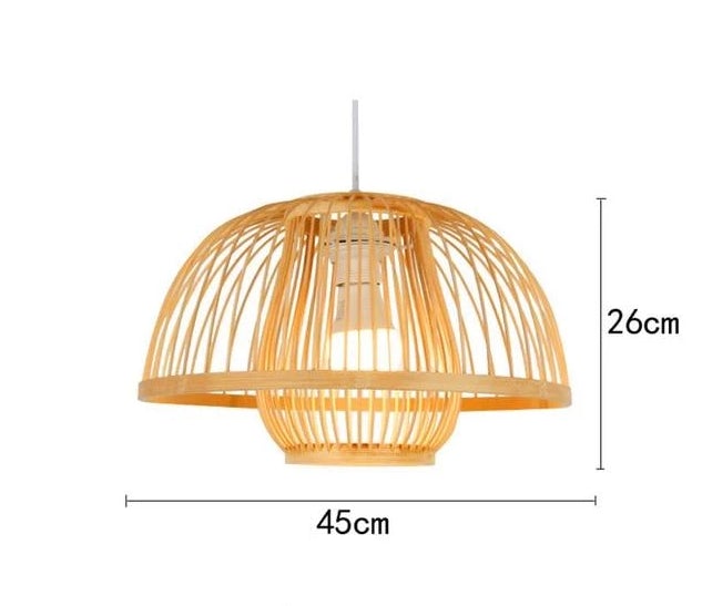 Bamboo Pendant Hanging Light