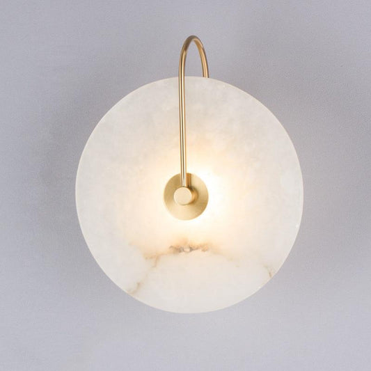 Marble Circular Wall Lamp